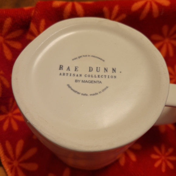 Two 12 oz mugs of Rae Dunn "CREATE" and "RELAX" mugs. - Picture 5 of 8